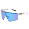 9961 Frameless outdoor sports sunglasses, men's cycling glasses, colorful polarized color-changing sunglasses wholesale Application Scenario